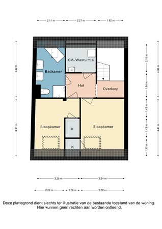 Plattegrond - Tentstraat 18b, 6291 BH Vaals - Tentstraat 18B Vaals - 3e Verdieping 2D.jpg